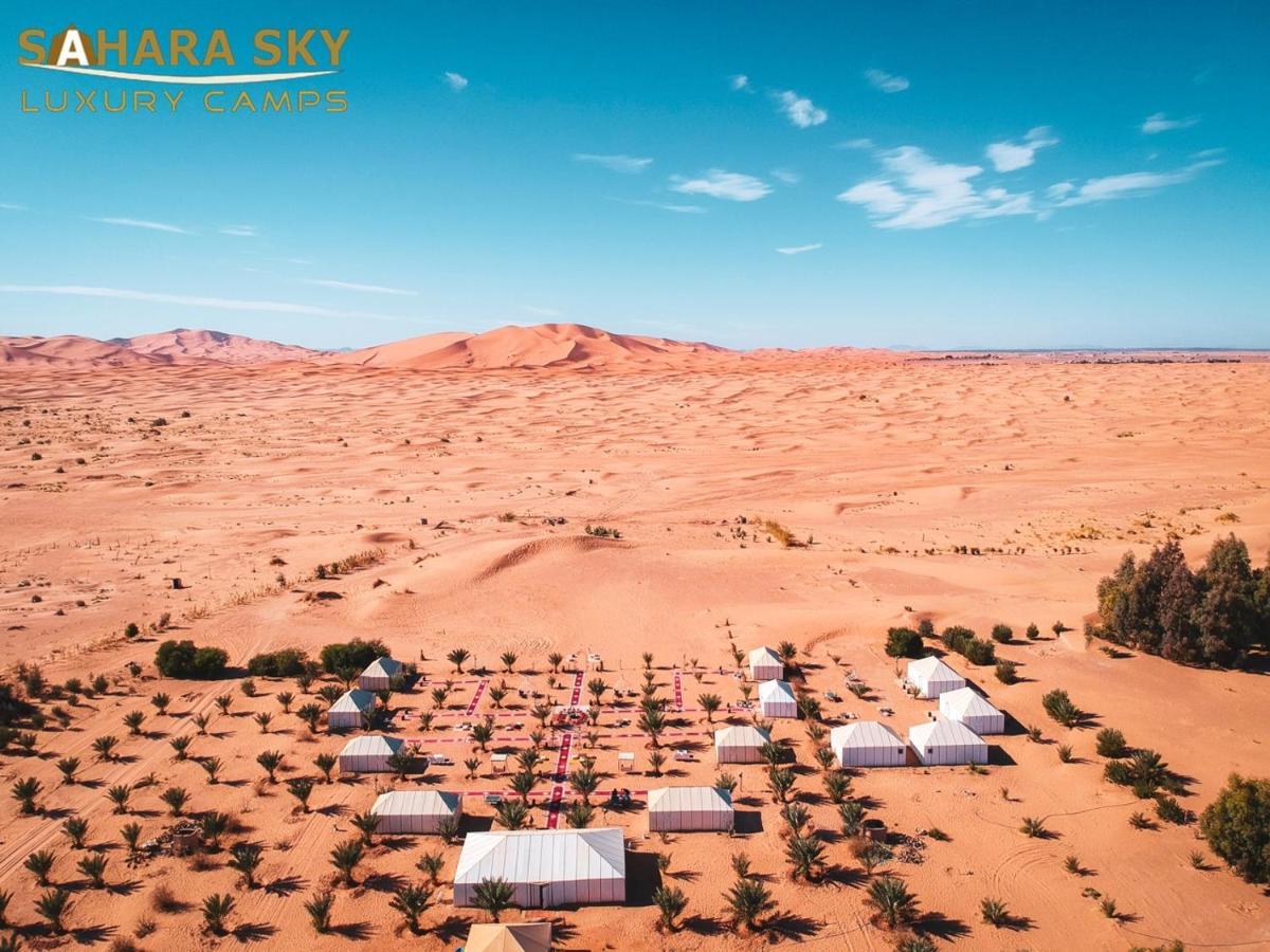 Sahara Sky Luxury Camp Hotel Merzouga Bagian luar foto
